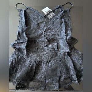 H&M Black Lace Intimate Set